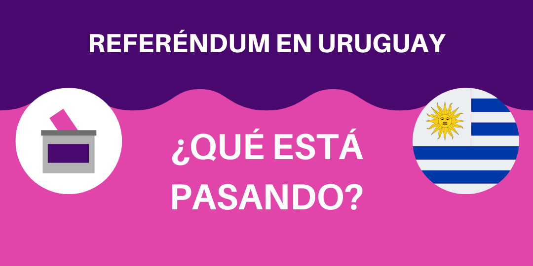 Banner REFERENDUM URUGUAY