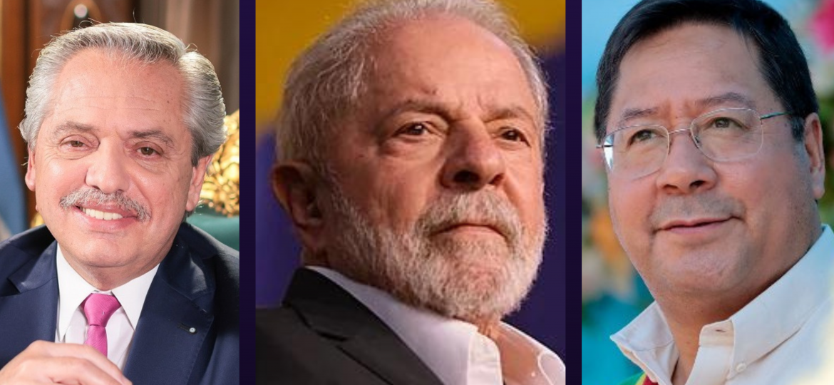 Presidentes de Grupo de Puebla Fernandez Arce Lula