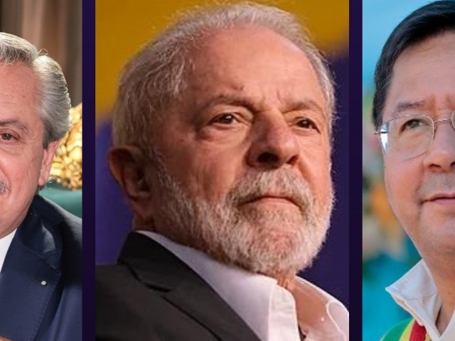 Presidentes de Grupo de Puebla Fernandez Arce Lula
