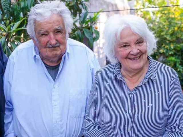 Pepe Mujica y Lucia